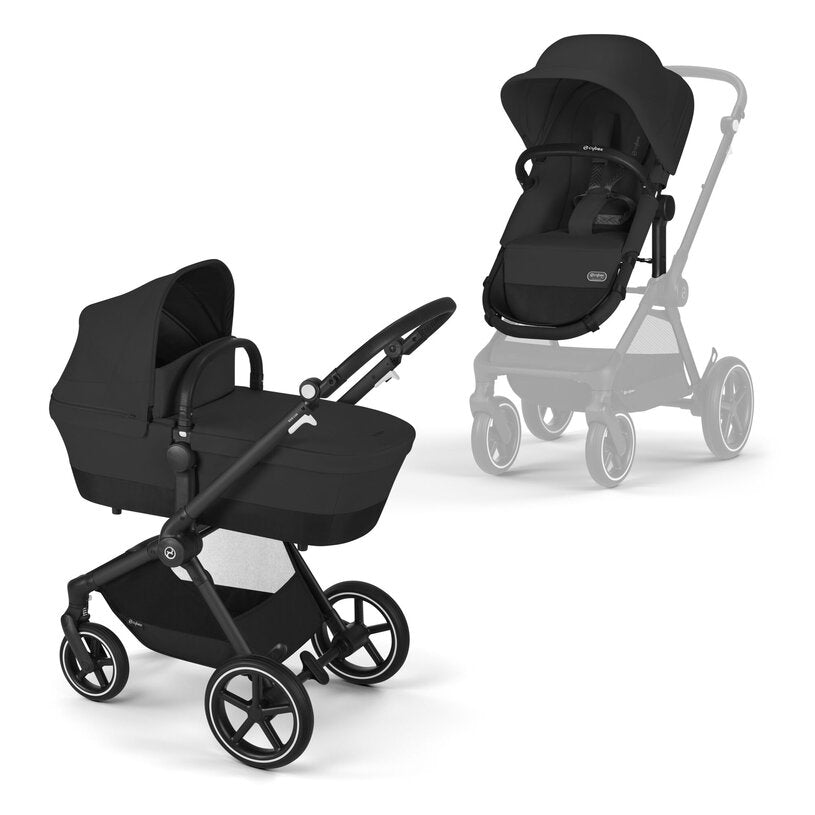 Cybex Eos Lux 2 in 1 - Moon Black