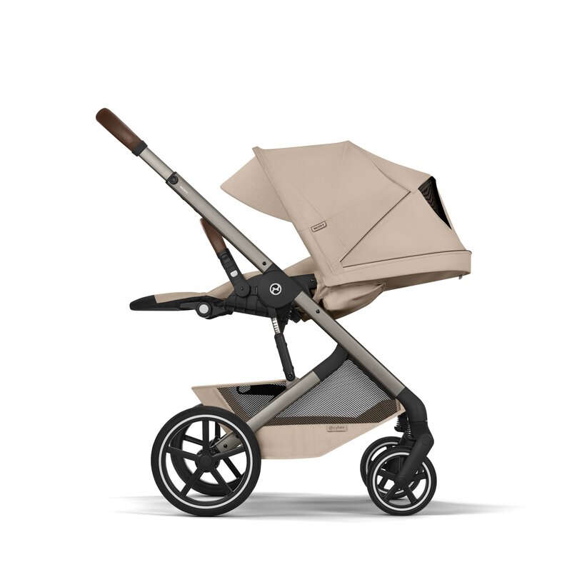 Cybex Balios S Lux with Cot S Lux - Almond Beige