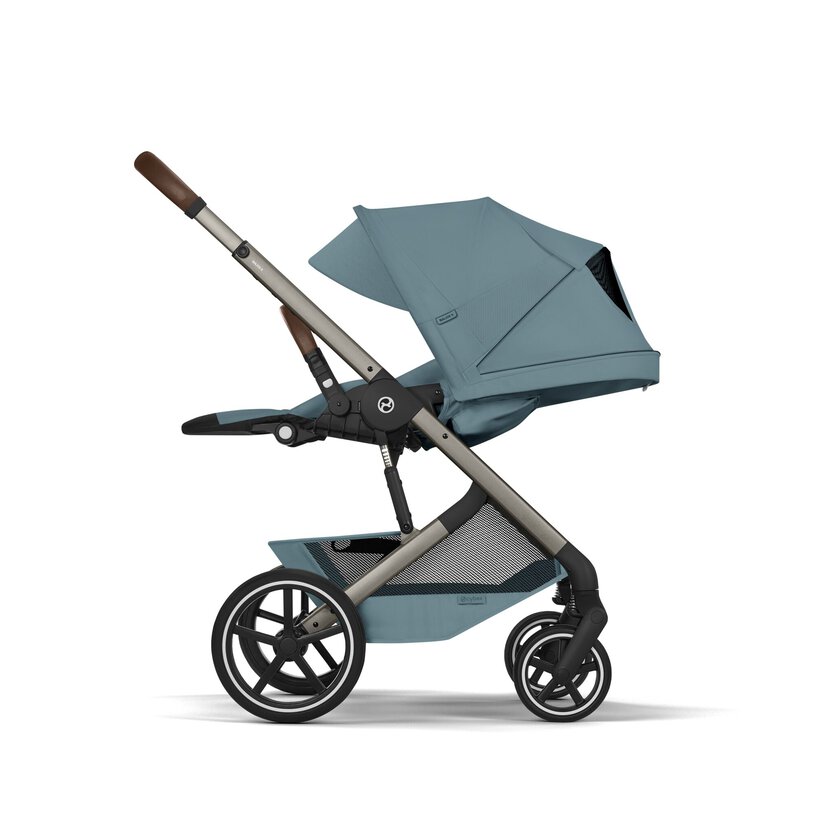 Cybex Balios S Lux with foldable Carry Cot - Stormy Blue