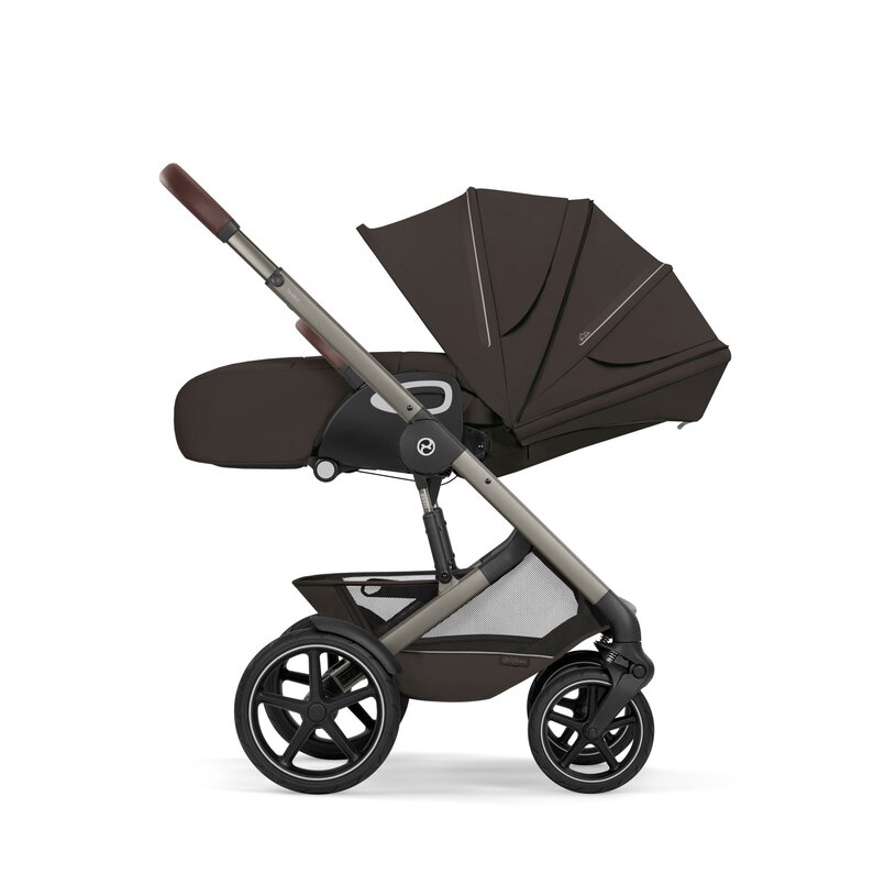 Cybex Talos S Lux with Foldable Carry Cot - Chocolate Brown