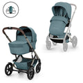 Cybex Talos S Lux with Foldable Carry Cot - Stormy Blue