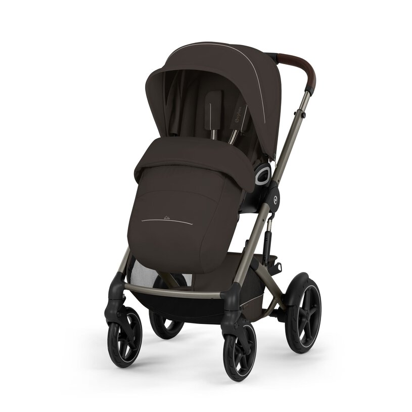 Cybex Talos S Lux with Foldable Carry Cot - Chocolate Brown