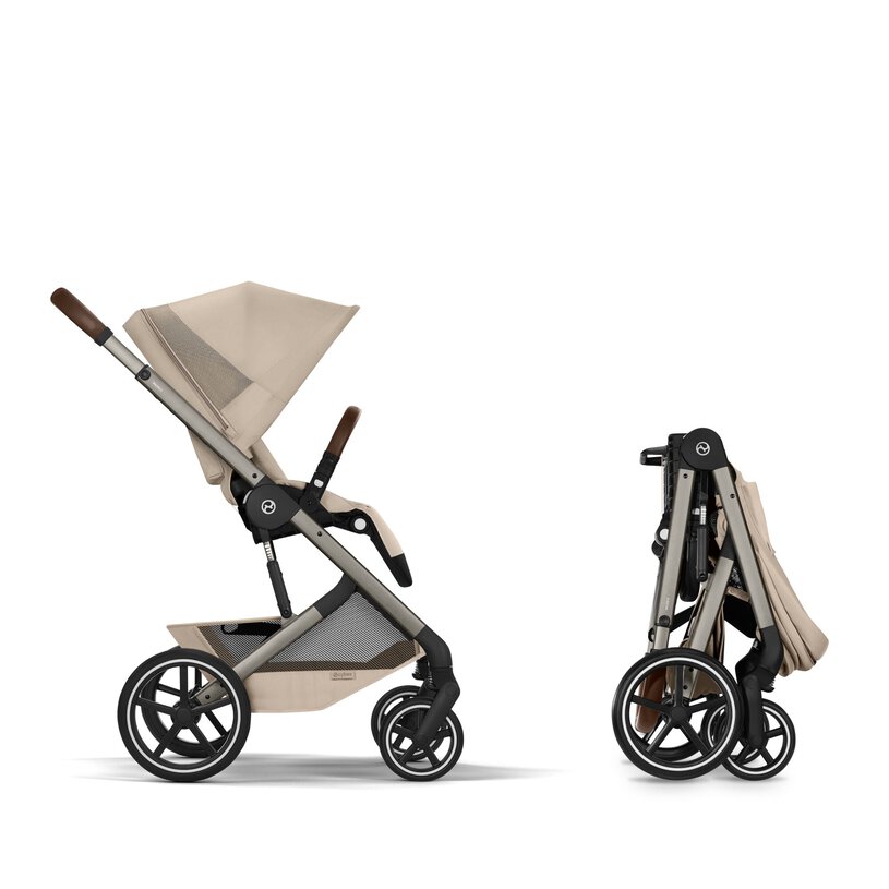 Cybex Balios S Lux with Cot S Lux - Almond Beige