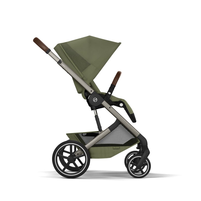 Cybex Balios S Lux with foldable Carry Cot - Moss Green