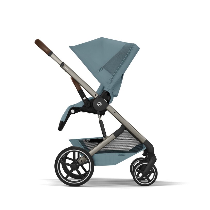 Cybex Balios S Lux with foldable Carry Cot - Stormy Blue