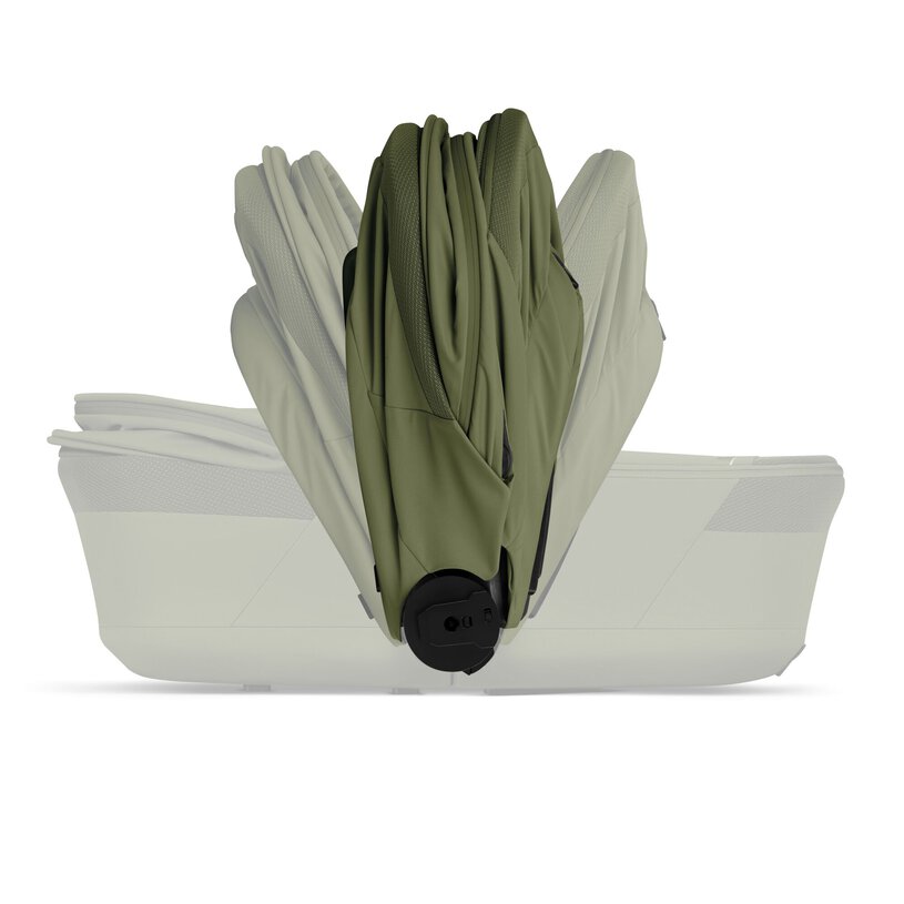 Cybex Talos S Lux with Foldable Carry Cot - Moss Green