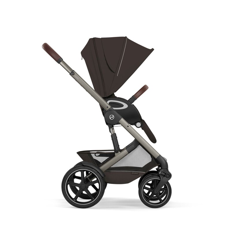 Cybex Talos S Lux with Foldable Carry Cot - Chocolate Brown