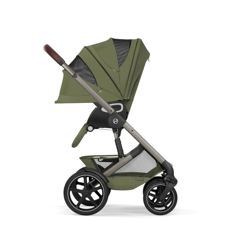 Cybex Talos S Lux with Foldable Carry Cot - Moss Green