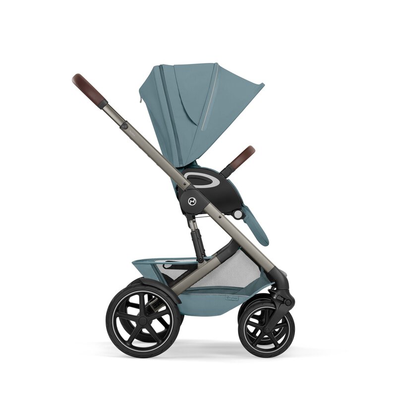 Cybex Talos S Lux with Foldable Carry Cot - Stormy Blue