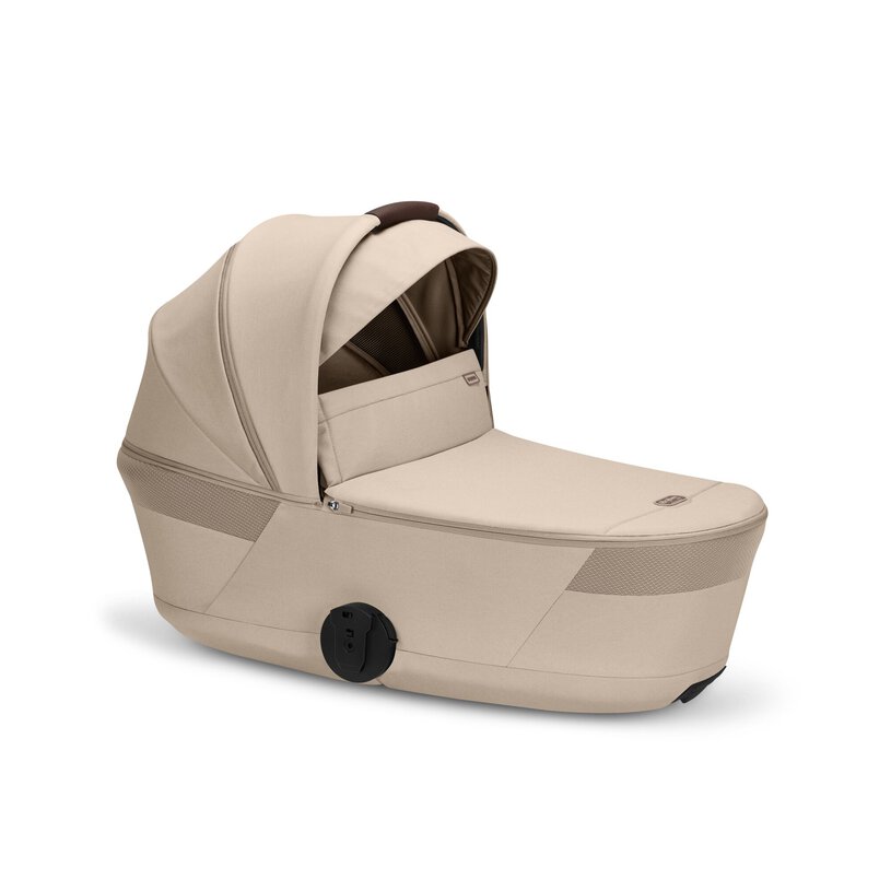 Cybex Balios S Lux with foldable Carry Cot - Almond Beige