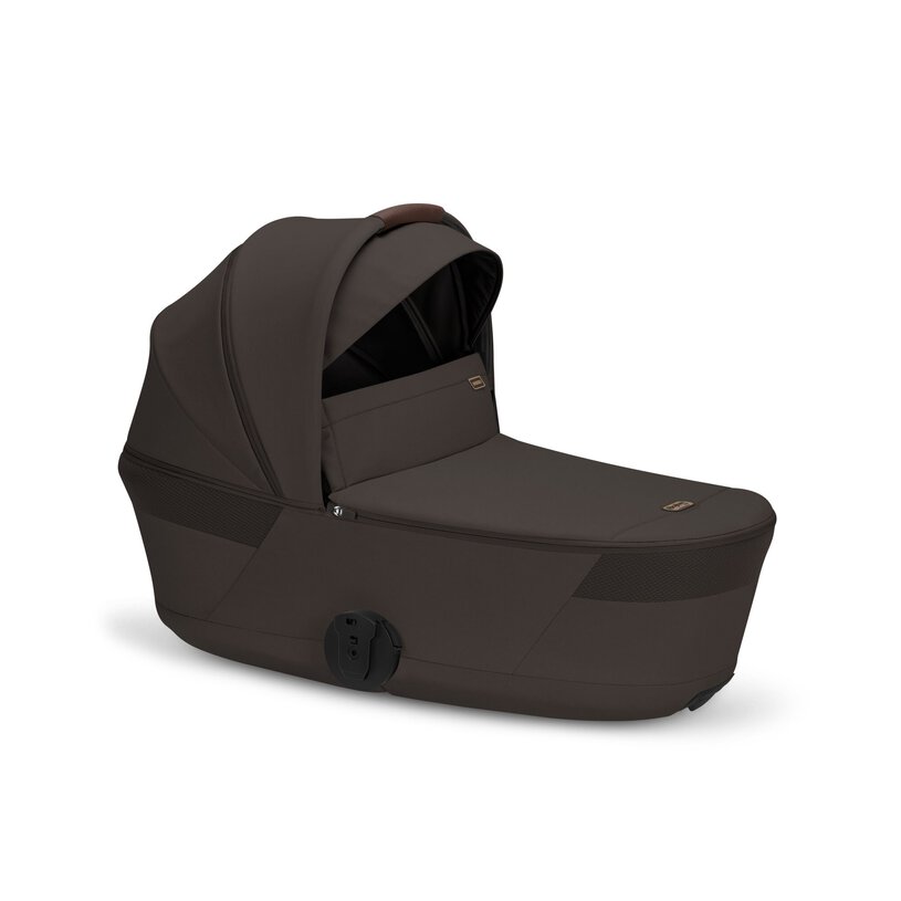 Cybex Balios S Lux with foldable Carry Cot - Chocolate Brown