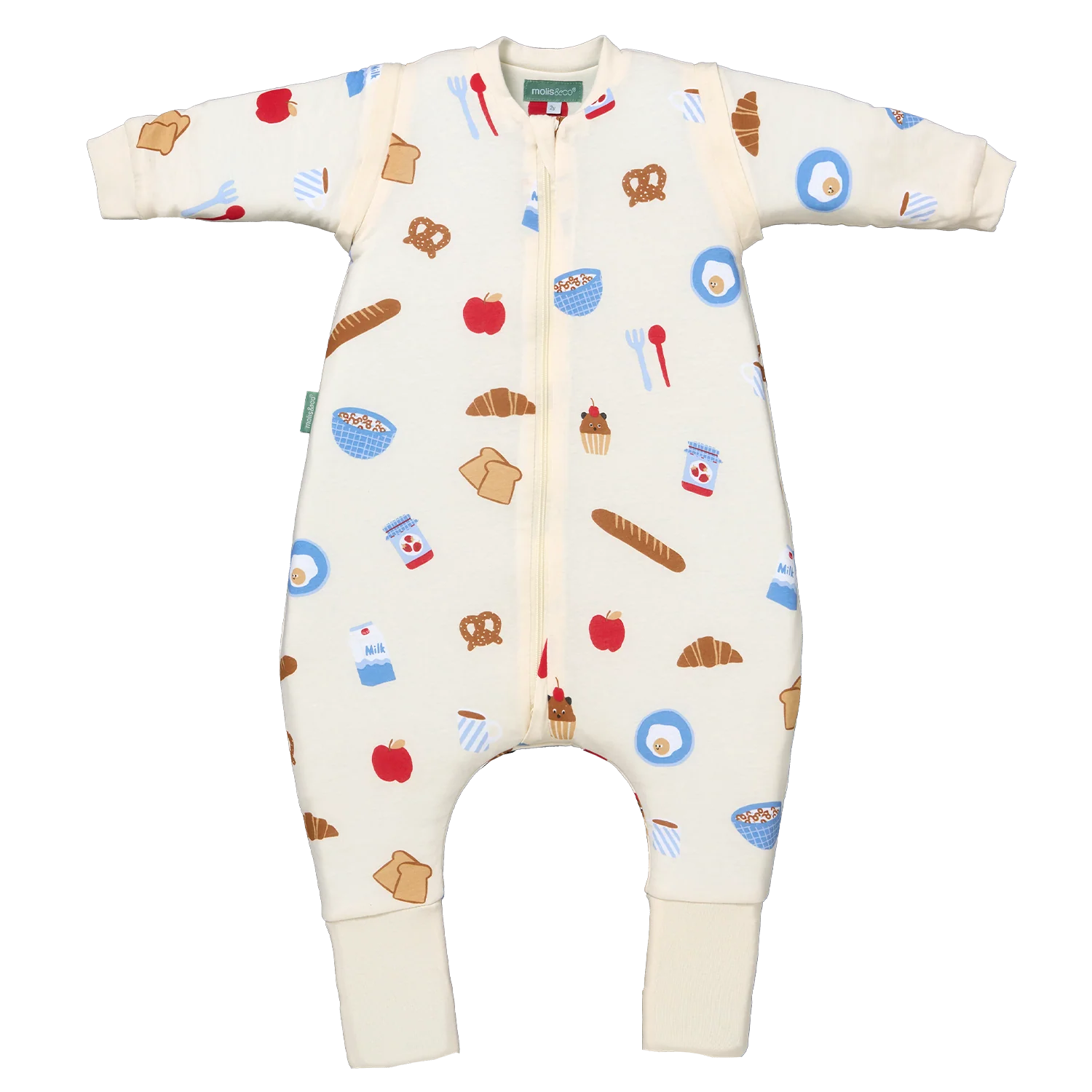 Sleeping jumpsuit with sleeves and socks -Good morning - TOG 1