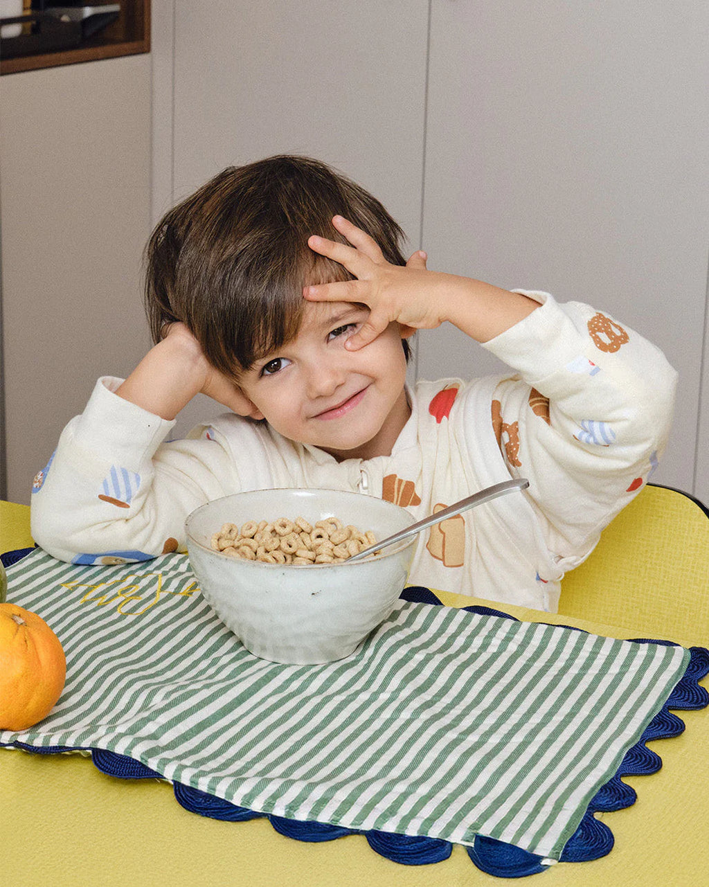 Sleeping jumpsuit with sleeves and socks -Good morning - TOG 1