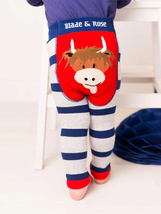 Blade & Rose Hamish Highland Cow Leggings