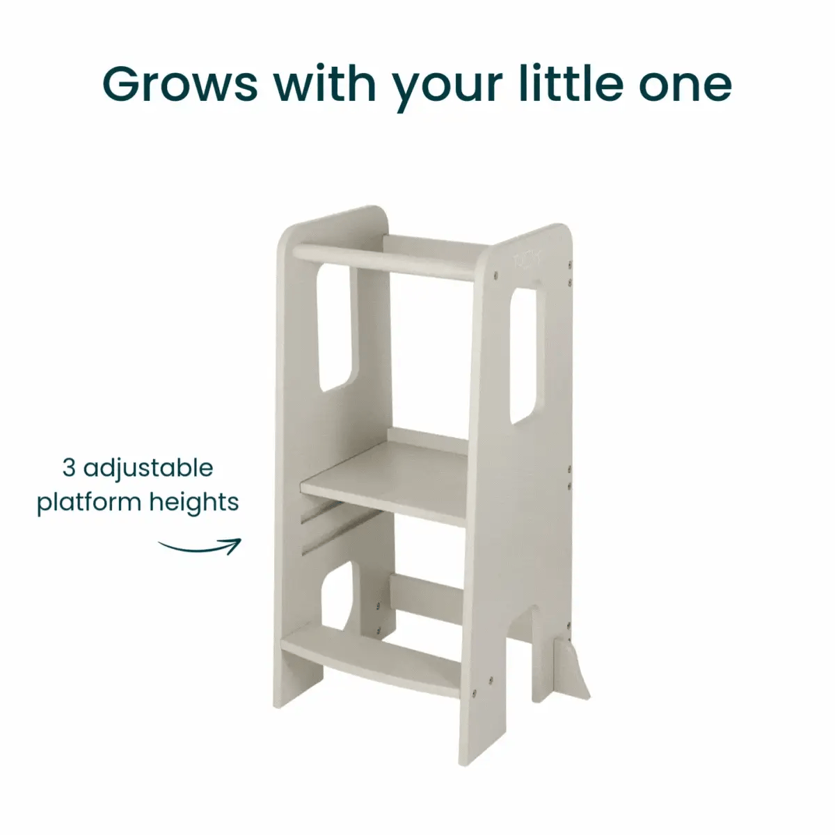 Tutti Bambini Helping Hands Montessori Toddler Learning Tower - Mushroom