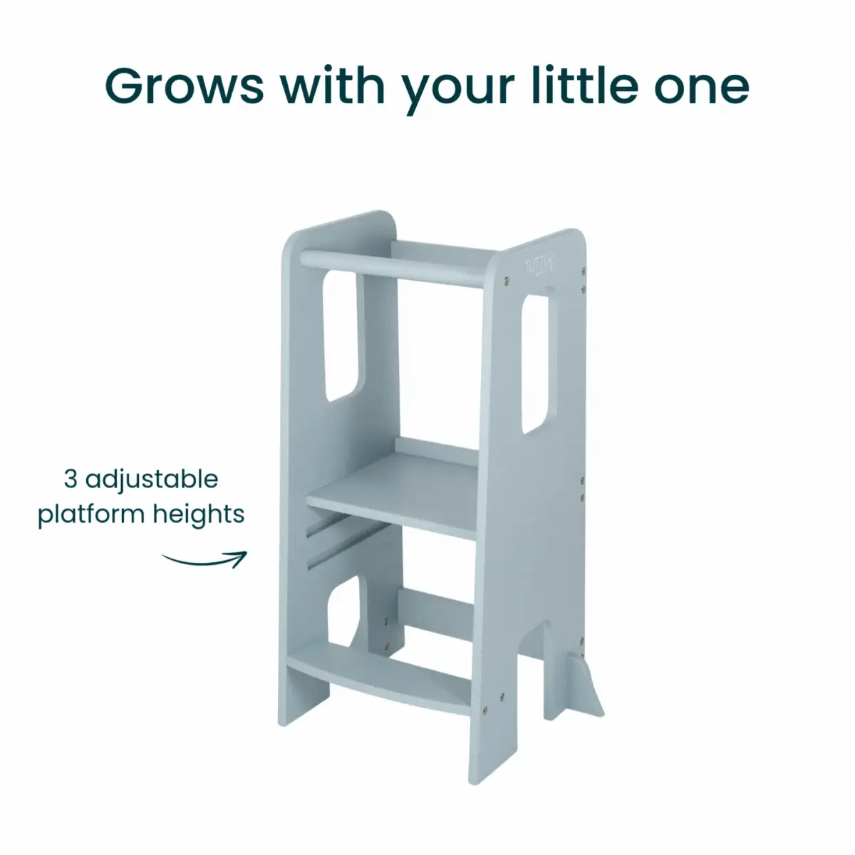 Tutti Bambini Helping Hands Montessori Toddler Learning Tower - Ocean Stone