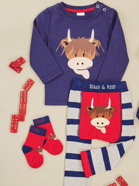 Blade & Rose Hamish Highland Cow Top