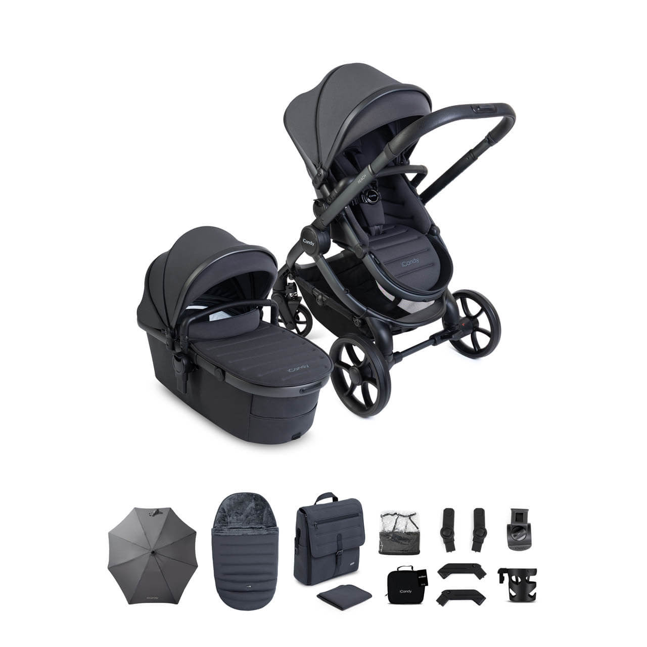 iCandy Peach 8 Complete bundle - Grey
