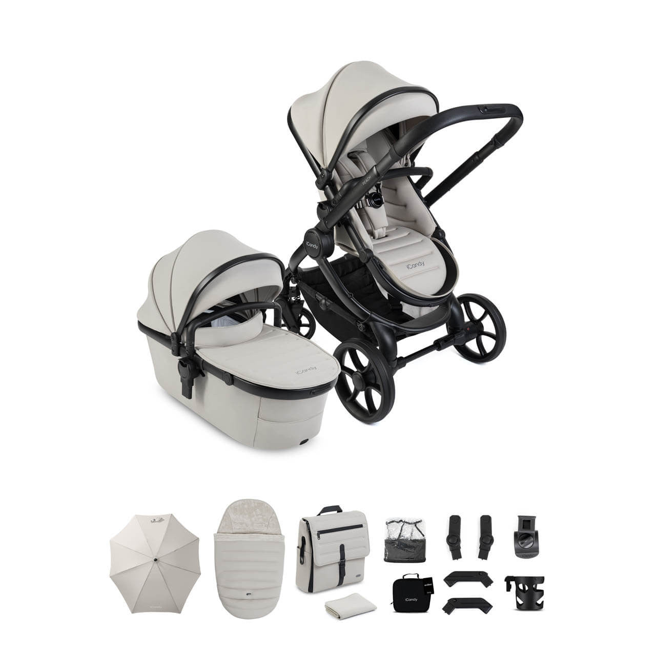 iCandy Peach 8 Complete bundle Taupe