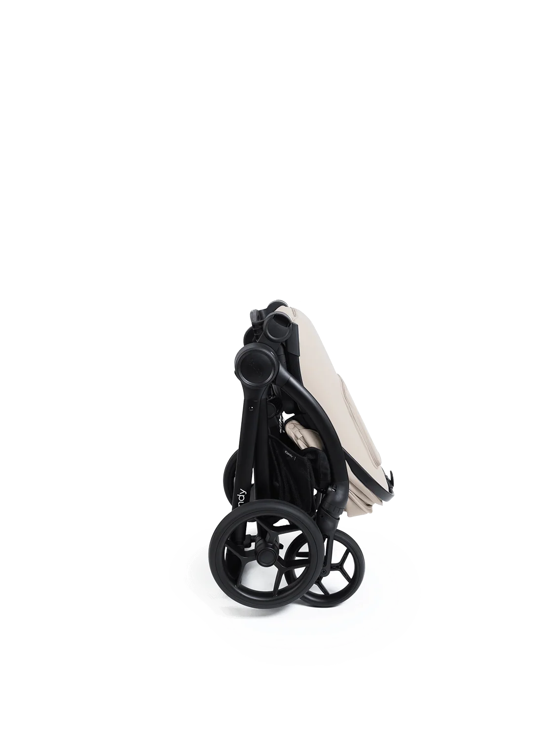 iCandy Core 2 Black Pushchair and Carrycot - Complete Bundle - Sandstone