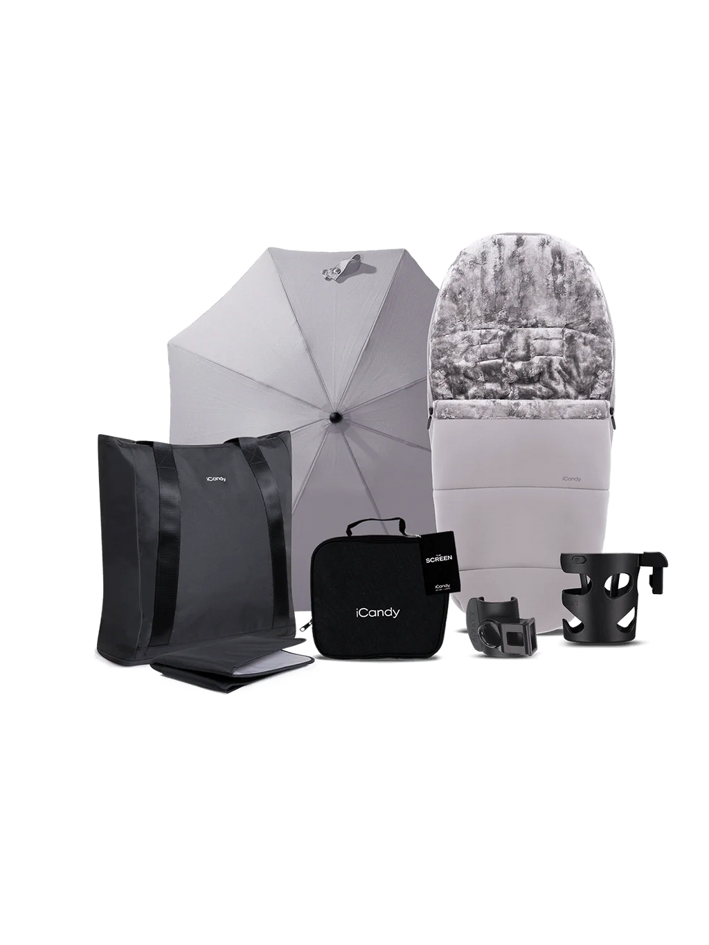 iCandy Core 2 Complete 360 Travel System - Storm Grey
