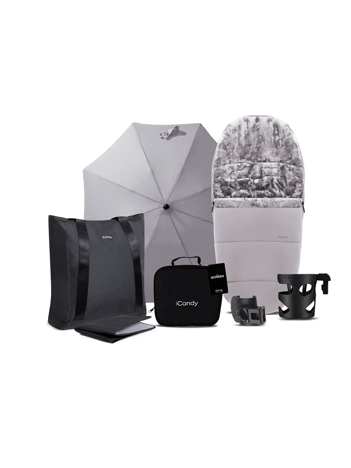 iCandy Core 2 Complete 360 Travel System - Storm Grey
