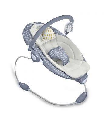 Asalvo Pinchi Musical Baby Rocker - Grey