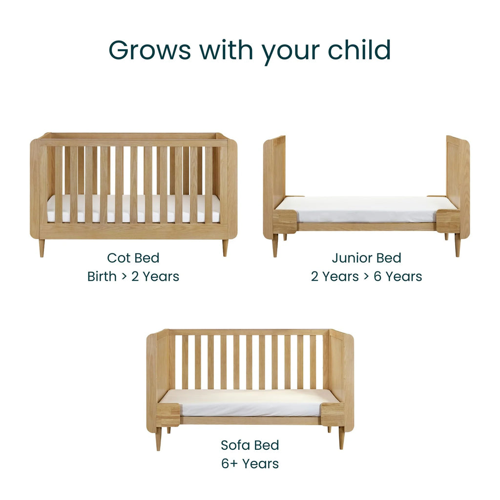 Tutti Bambini Japandi 2 piece set - Light Oak