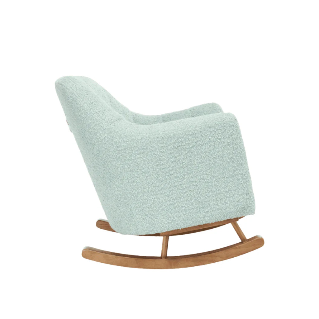 Tutti Bambini Jonah Mini Me Children's Rocking Chair - Boucle Ocean Stone