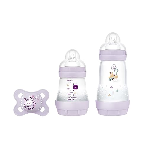 MAM Newborn Essentials Gift Set 3pc - Lilac