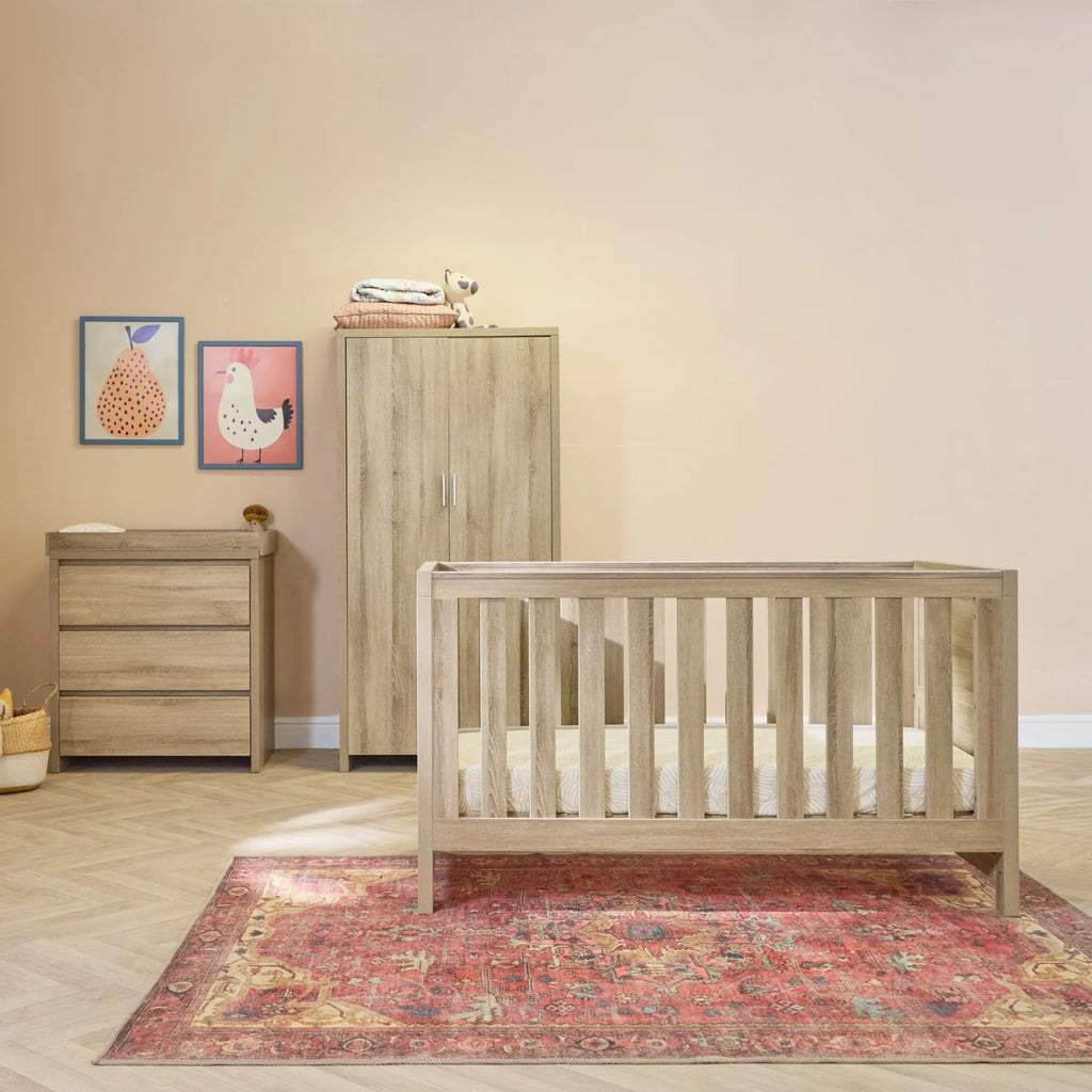 Tutti Bambini Modena Collection 3 Piece Room Set - Bundle