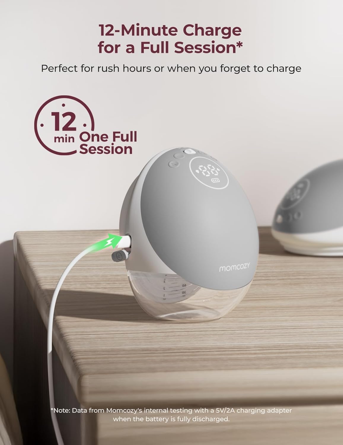 Momcozy M9 Mobile Breast Pump Double