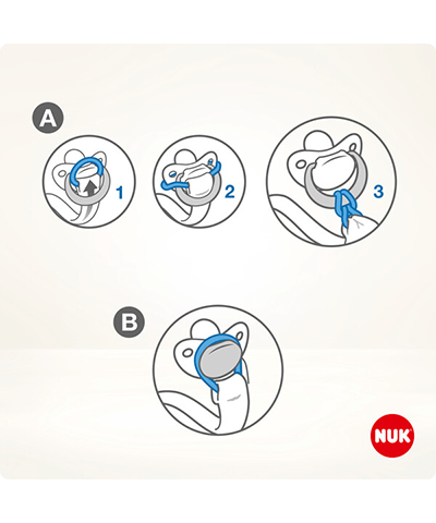 Nuk Disney Mickey Mouse Soother Band