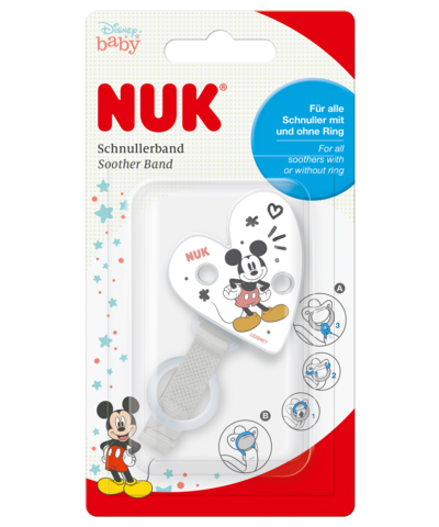 Nuk Disney Mickey Mouse Soother Band