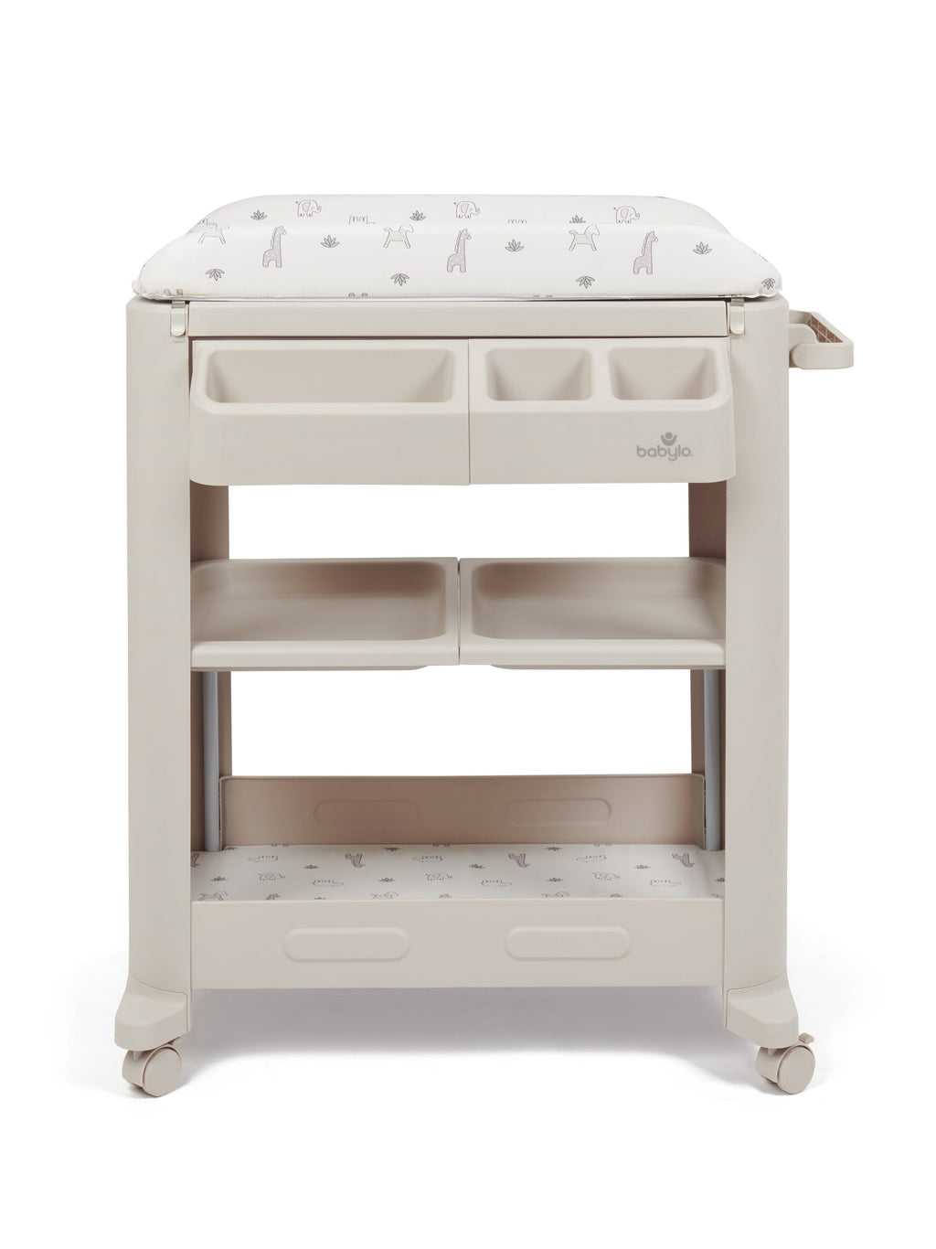 Babylo Oasis Smart Changer - Sand Beige with Animal Print