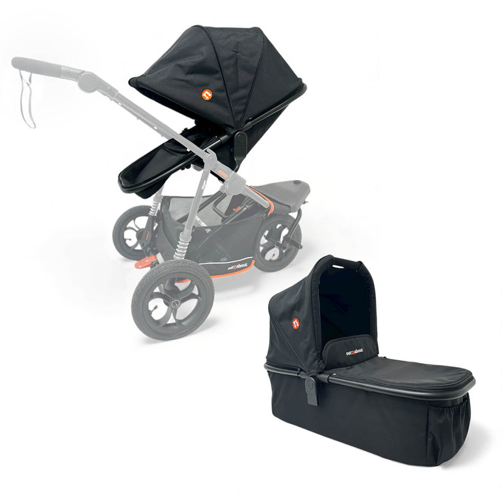 Outnabout V6 Switch carrycot parent facing