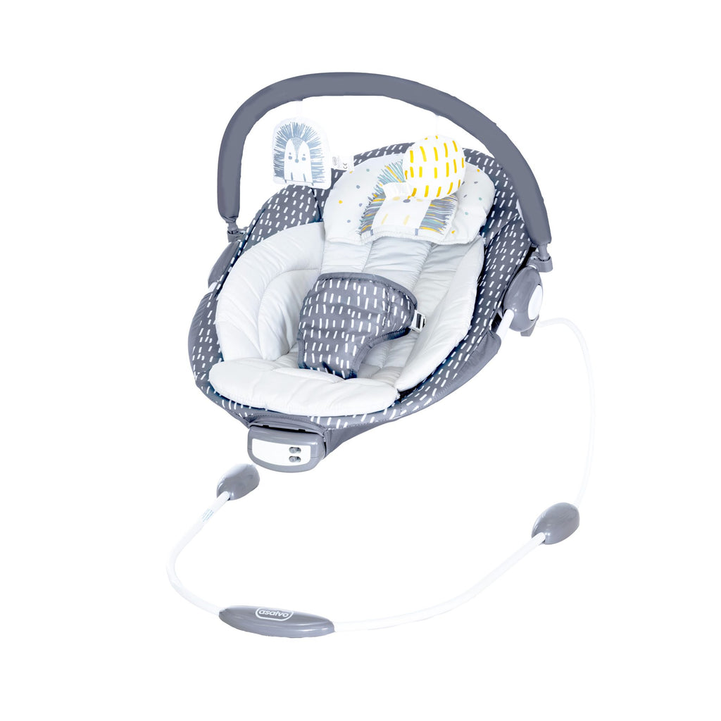 Asalvo Pinchi Musical Baby Rocker - Grey