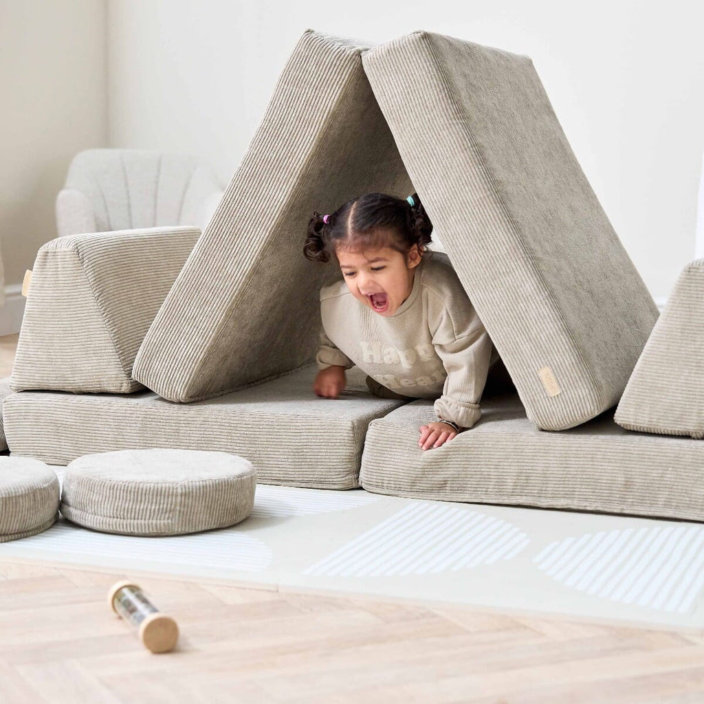 Tutti Bambini Playrama Montessori Kids Play Sofa - Mushroom