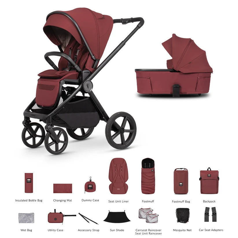 Venicci Upline 3 x Hunter 2in1 - Red