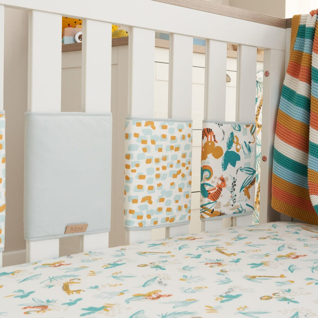 Tutti Bambini Cot Wraps 6pk - Run Wild