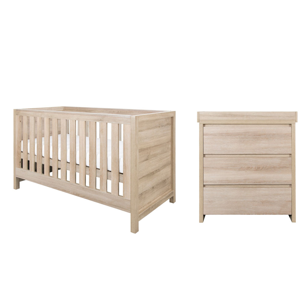 Tutti Bambini Modena Collection 2 Piece Room Set - Bundle