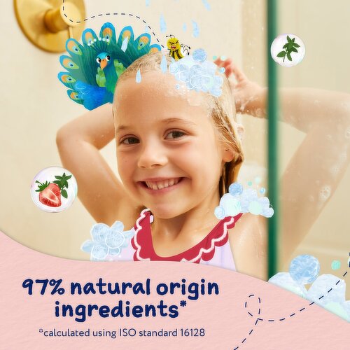 Childs Farm Tangle-Taming Shampoo 250ml, Strawberry and Mint, Kids Tear Free Formula