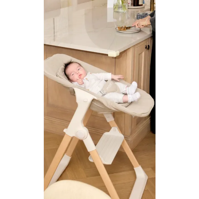 Baby Elegance Mash Highchair Bundle - White