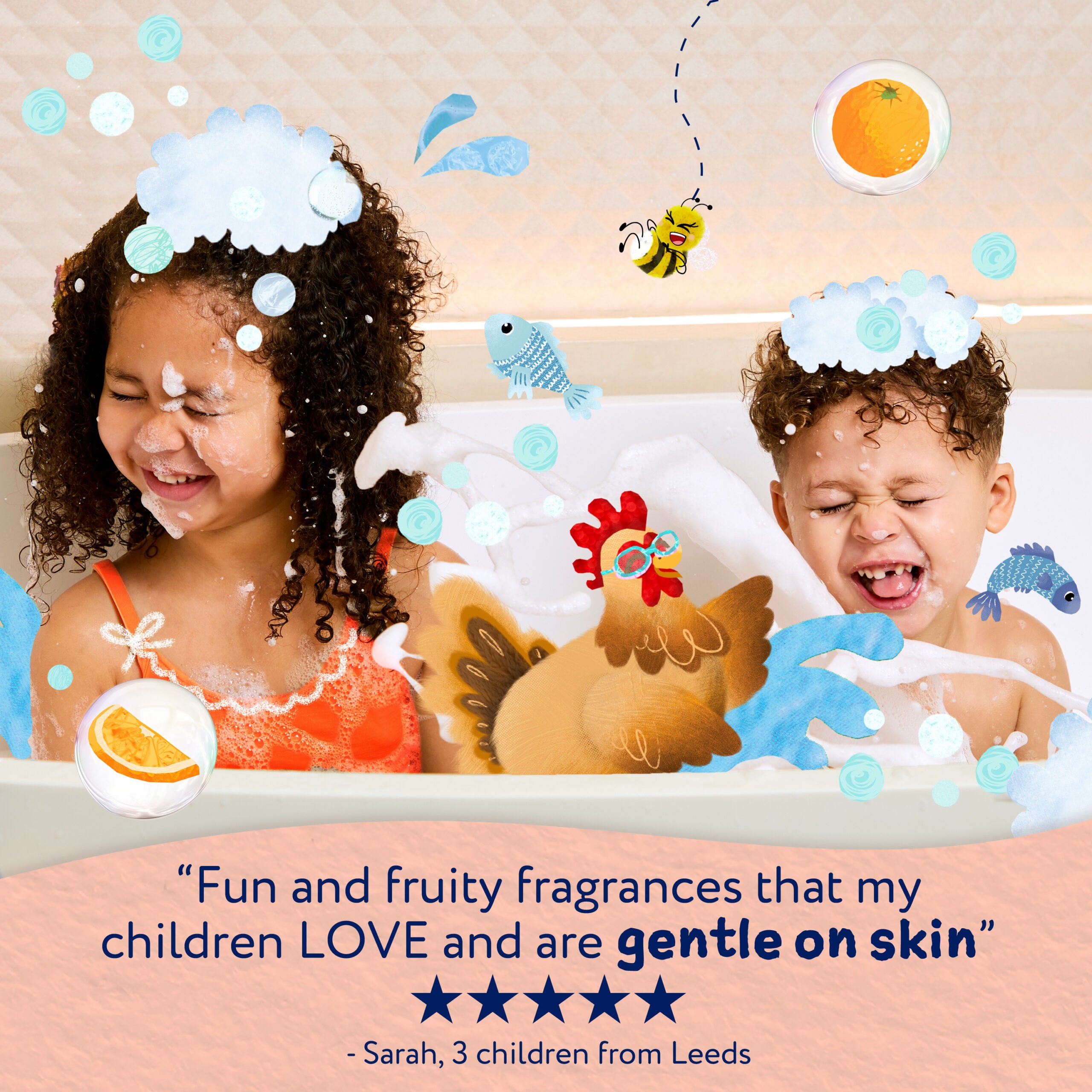 Childs Farm Hair & Body Wash, Sweet Orange 250ml