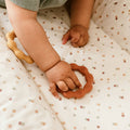 Little Band Baby Changing Mat - Polka Dot Snowflakes