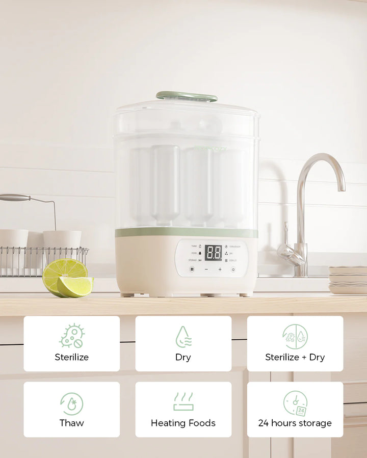 Momcozy 8-in-1 Baby Bottle Steam Sterilizer