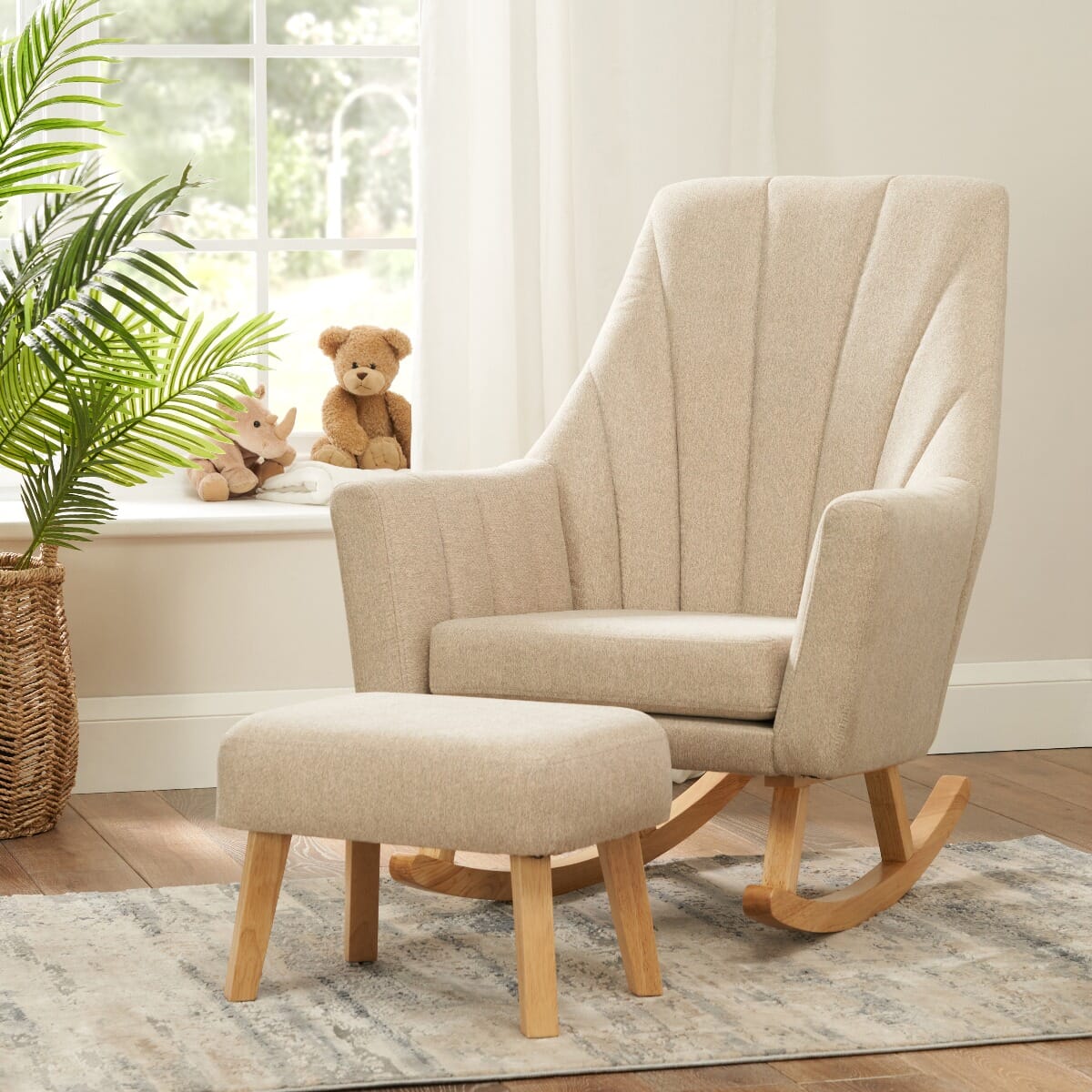 Tutti Bambini Jonah Rocking Chair & Foot Stool
