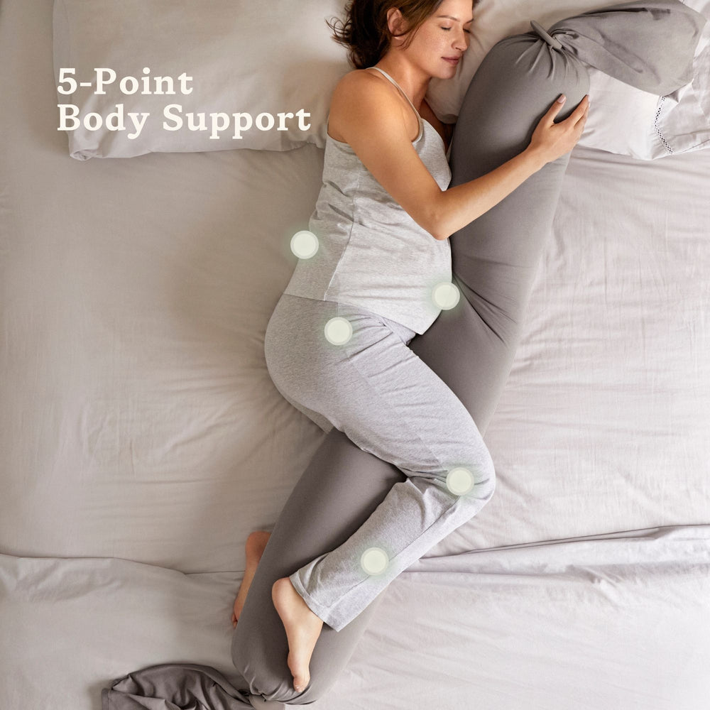 BBhugme Pregnancy Pillow - Stone