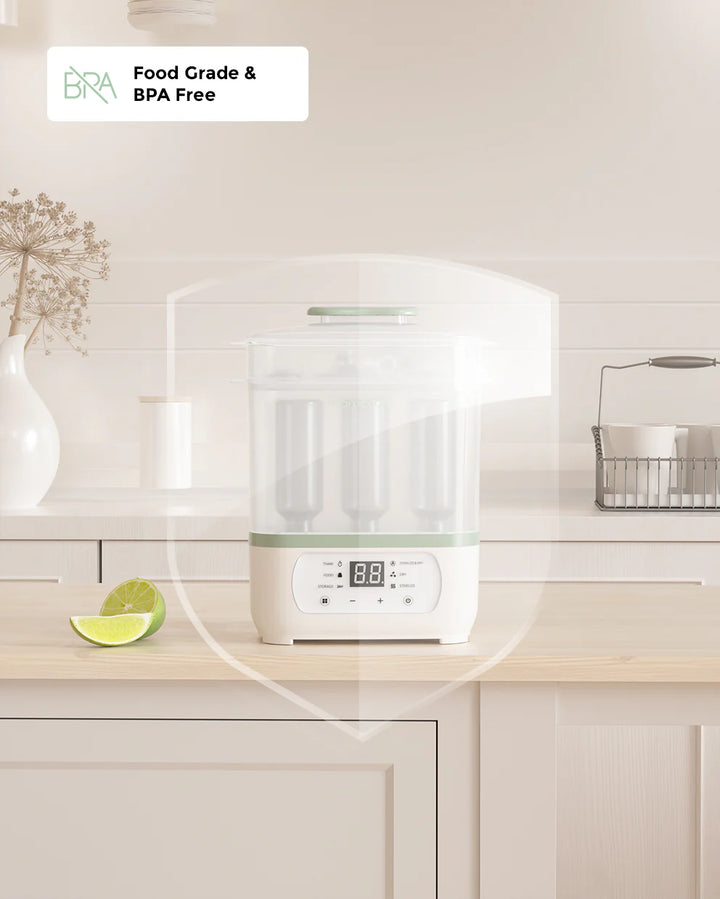 Momcozy 8-in-1 Baby Bottle Steam Sterilizer