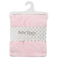 Baby Town Waffle Blanket - Baby Pink